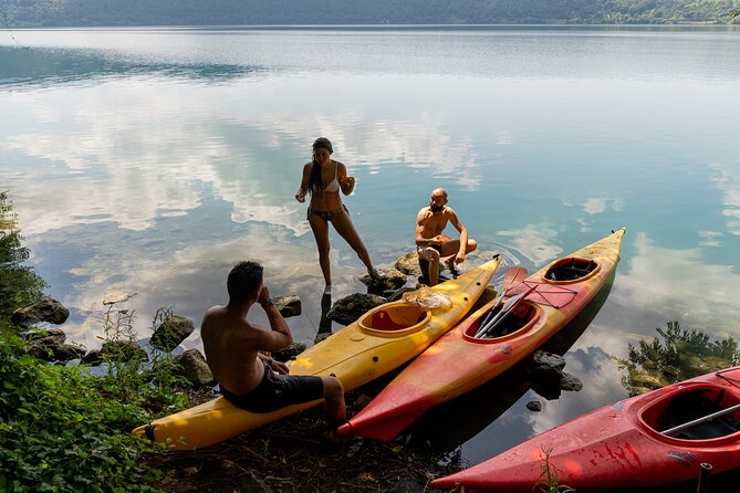 Castel Gandolfo Lake Kayak and Swim Tour - Getting from Rome to the lake