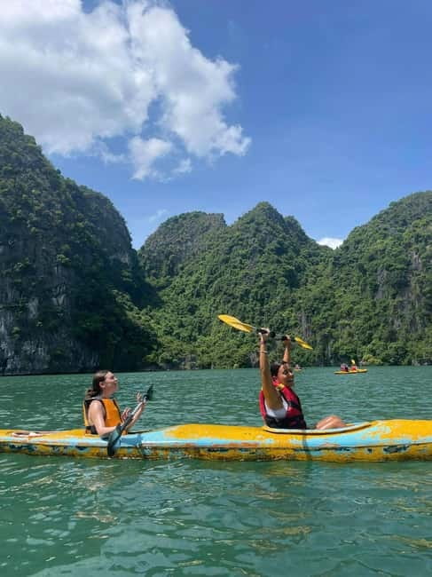 CAT BA: LAN HA & HALONG BAY – KAYAK, BIKE, LUNCH, SNORKEL - 2:15 PM cycling through Cat Ba National Park to Viet Hai