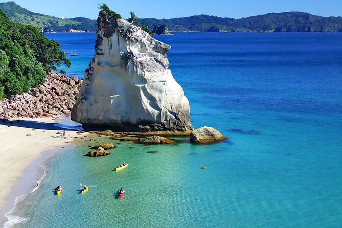 Cathedral Cove Kayak Tour - Arriving at Cathedral Cove by kayak