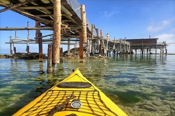 Cavalluccio kayak excursion in Fossacesia - Skirting Fuggitella Beach