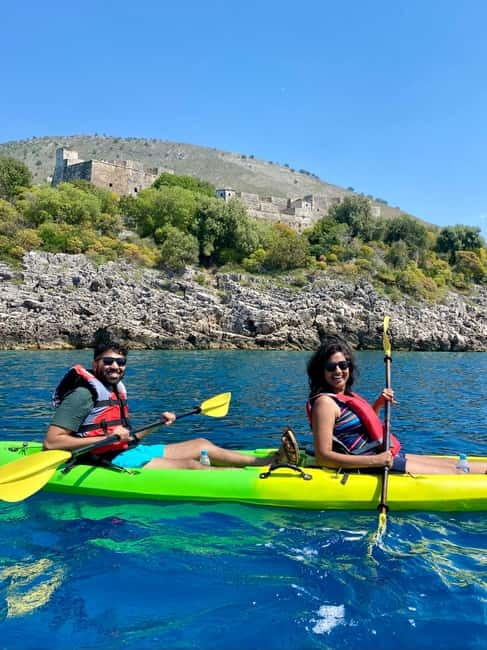 Caves of Porto Palermo: Kayak/SUP Tour with Castle Sea View - Porto Palermo from the water, not the roadside