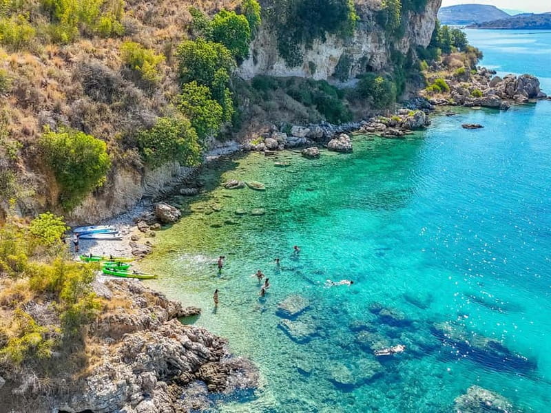 Caves of Porto Palermo: Kayak/SUP Tour with Castle Sea View - Choosing between a kayak and a SUP