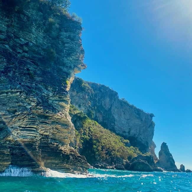 Caves of Porto Palermo: Kayak/SUP Tour with Castle Sea View - The castle view from offshore