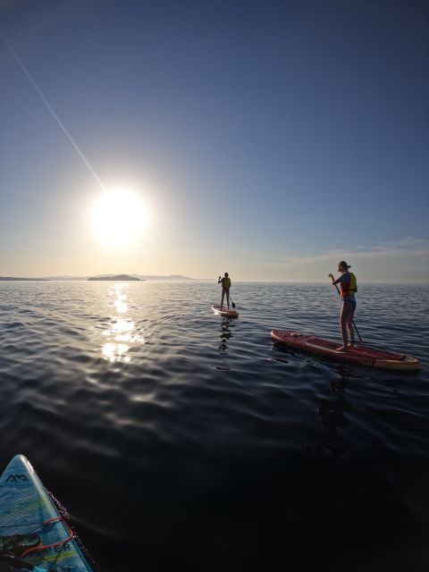 Chania: Stand-up Paddleboard Coastal Sunset Experience - Setting out beside the Kladissos River