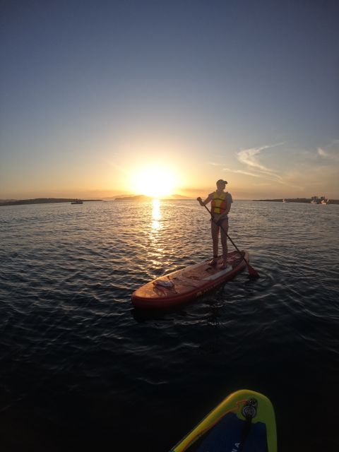Chania: Stand-up Paddleboard Coastal Sunset Experience - Following Chania’s coast toward Lazareta