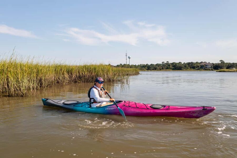 Charleston: Folly Beach Morning Kayak Dolphin Safari - What the Folly River kayak trip is really like