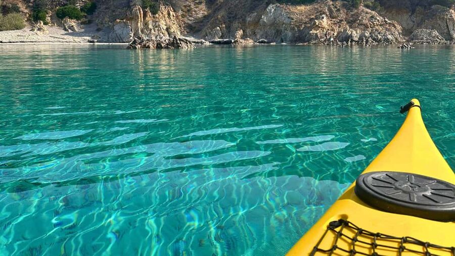 Chia: kayak tour to Tuerredda with snorkeling - Starting at Capo Malfatano