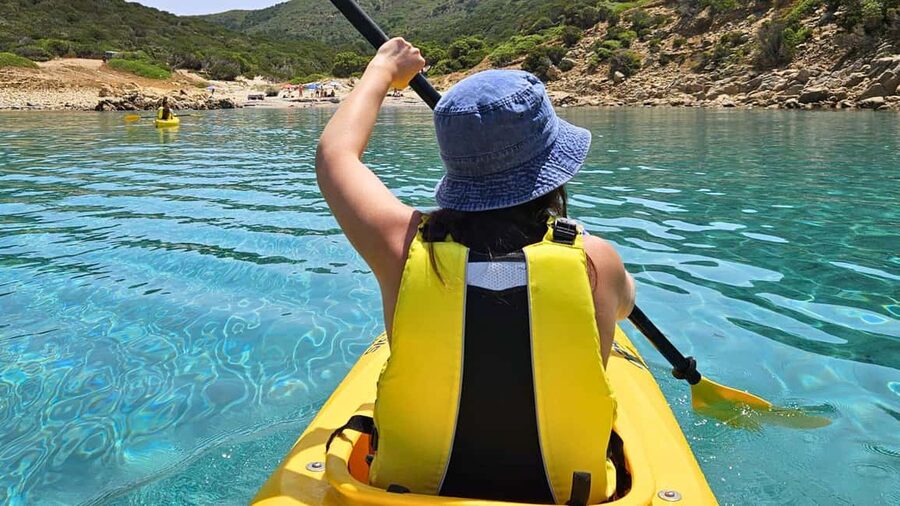 Chia: kayak tour to Tuerredda with snorkeling - Tuerredda and the cove reached only by sea