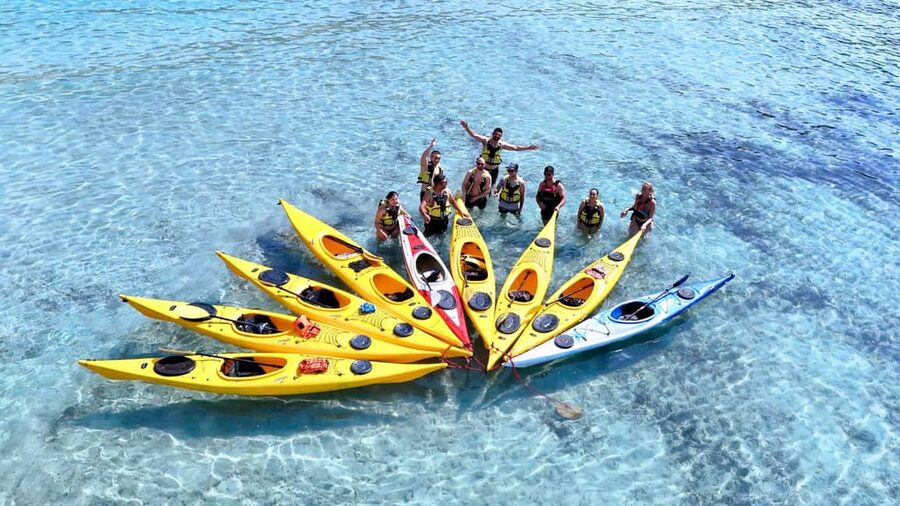 Chia: kayak tour to Tuerredda with snorkeling - What the $77 price really covers