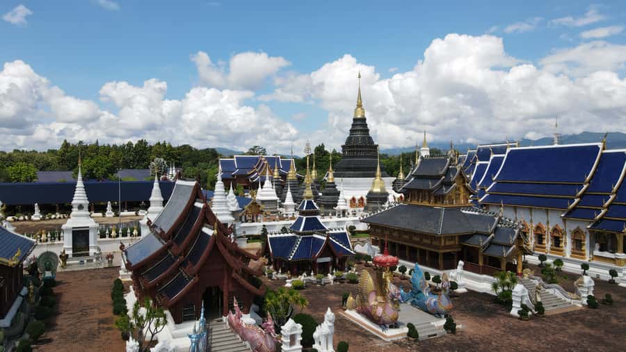 Chiang Mai: 25km Leisure Mountain Biking & Jungle Kayaking - Wat Ban Den and the start of the ride