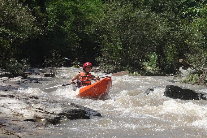 Chiang Mai: Jungle Kayak Adventure with Rapids & Elephants - Lunch beside the river