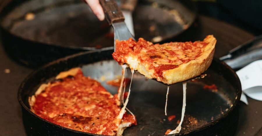Chicago: Classic Food & Walking Tour with Free Bike or Kayak - Deep dish: Chicago’s famous first bite