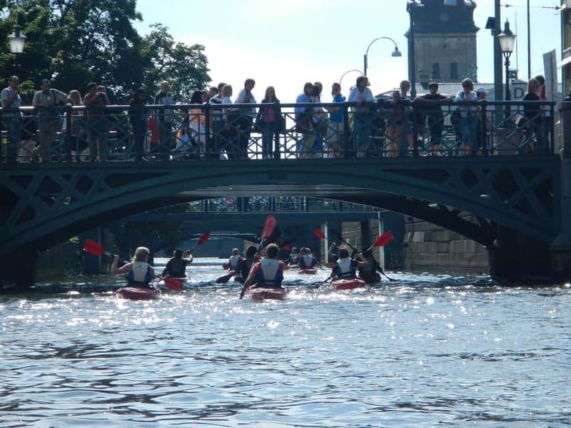City Kayak Tour - Gothenburg seen from Lilla Bommen