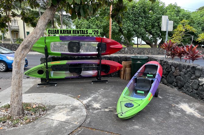 Clear Bottom Kayak Rentals in Kailua-Kona - Key points to know before you book