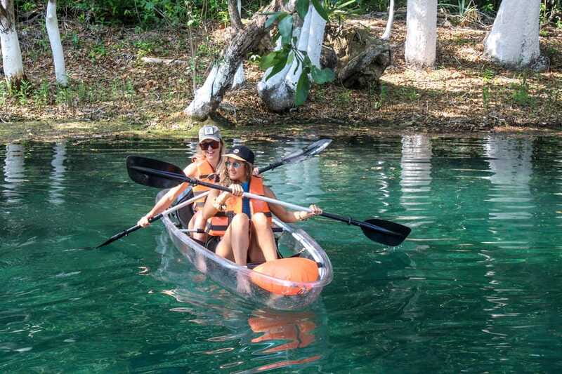 Clear Kayak at Bacalar Lagoon - Who will enjoy this Bacalar outing most?