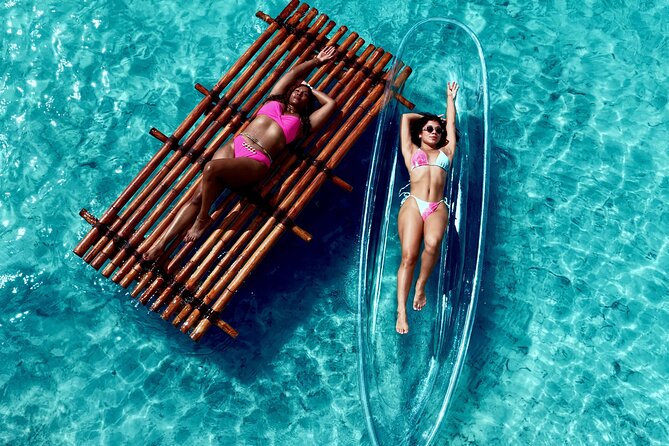 Clear kayak & Bamboo raft ARUBA! Same Day Delivery! PACKAGE DEAL! - Two Aruba photo scenes in one short session