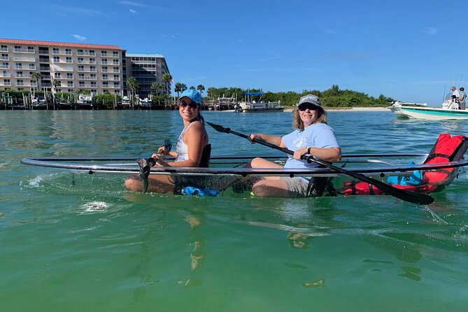 Clear Kayak Guided Eco Tour in North Naples - The beach stop and shell search