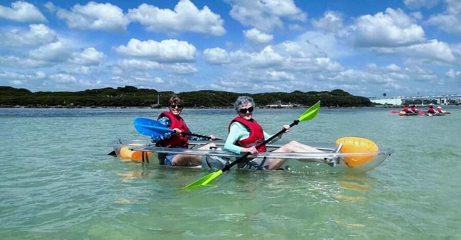 Clearwater: Guided Clear Kayaking Tour - Paddling through Clearwater Bay