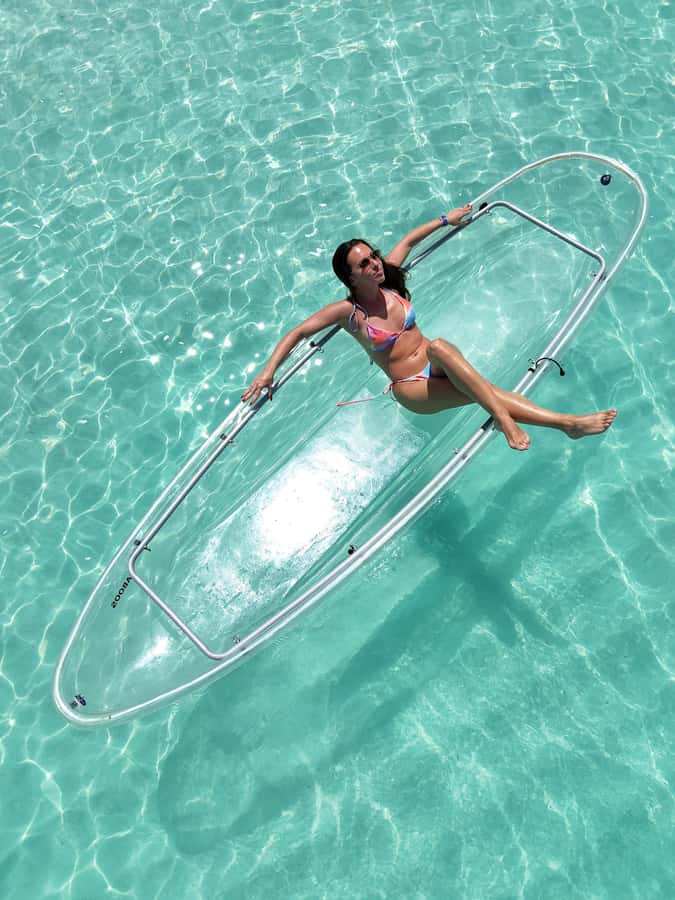 Coastal Odyssey: Kayaking Adventure at Kendwa & Nungwi Beach - What the transparent kayak adds to a Nungwi beach day