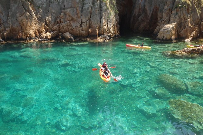 Costa Brava Kayaking and Snorkeling Small Group Tour with Lunch - San Pol Beach and the first paddle