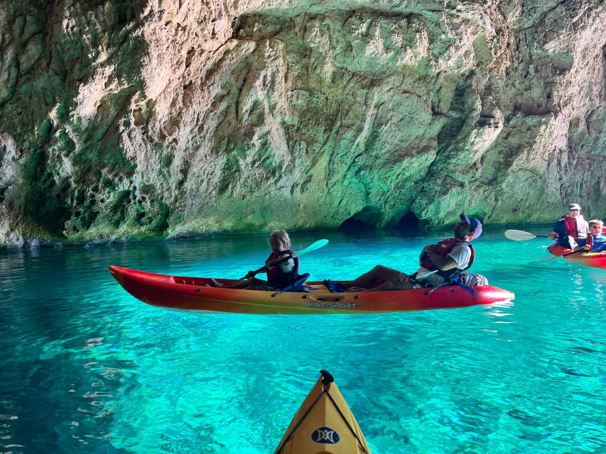Cova dels Orguens: Cave Exploring Kayak & Snorkel Tour - Equipment, guides, and what the $71 covers