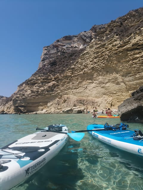 Crabonaxa: Stand up paddle SELLA Diavolo Poetto Calamosca - A three-hour paddle along Cagliari’s southeast coast