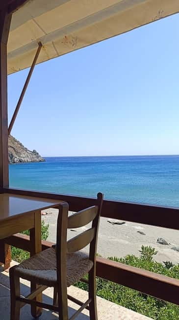 Crete: Discover the South Shores of Crete by Kayak - Trafoulas Beach, quiet because it is inconvenient