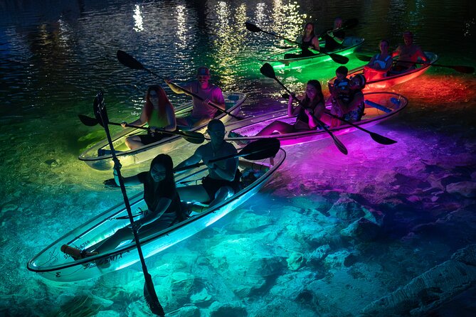 Crystal Kayak Glow Tour - How the glow format affects the experience