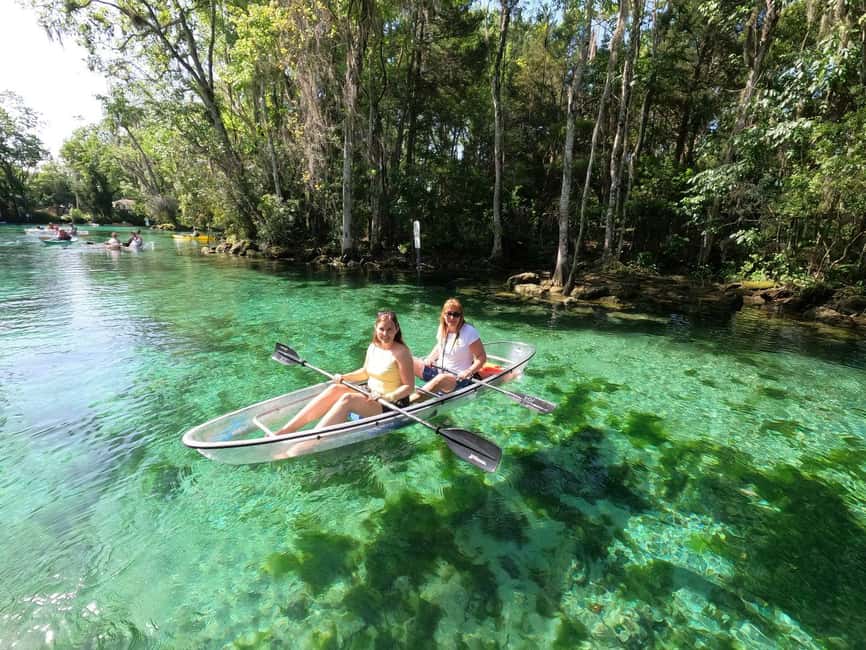 Crystal River: Three Sisters Springs Eco Tour by Clear Kayak - From Pete’s Pier Marina to the launch pad