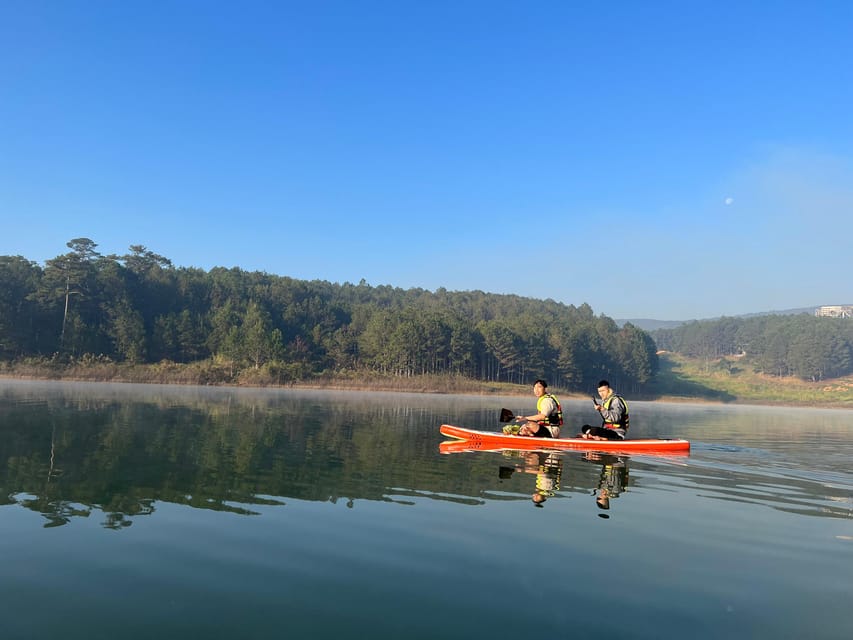Da Lat: Tuyen Lam Lake Kayak or SUP Tour - Booking, cancellation, and transport details
