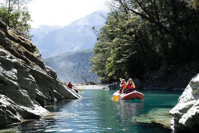 Dart River Canoe and Jet Boat Experience from Queenstown - Side streams, rock pools, and the chasm