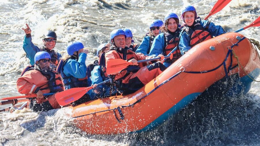 Denali, Alaska: Canyon Wave Raft Class III-IV Paddle/Oar - Weather and water policy