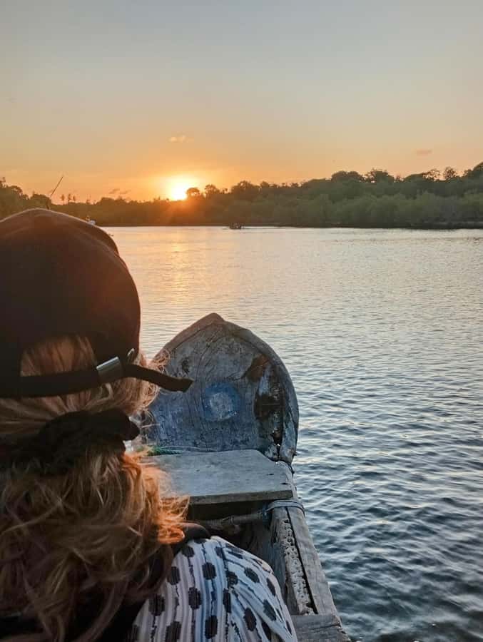 Diani Beach: Kongo River Sunset Experience in a canoe - Meeting at Kongo Mosque