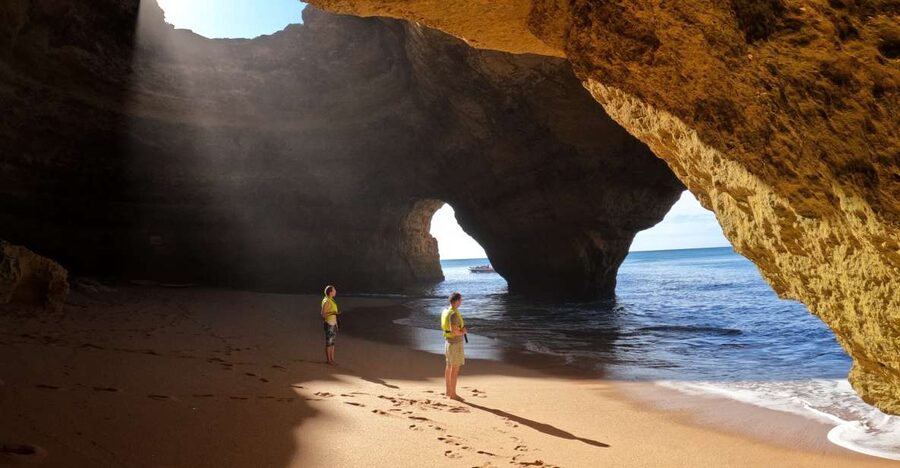 Discover Benagil Caves on a Guided Paddle-boarding Tour - The safety briefing sets the tone