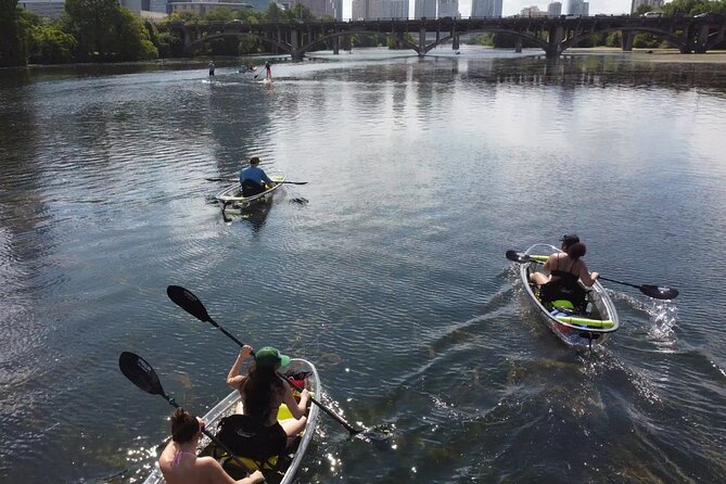 Downtown Austin Skyline Clear Kayak Tour at Lady Bird Lake - Starting on Lady Bird Lake near downtown