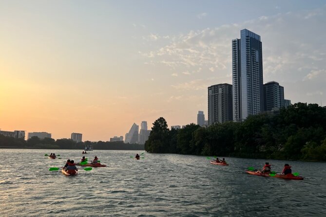 Downtown Austin Sunset Kayak Tour with 1.5 Million Bats - Timing, weather, and booking details