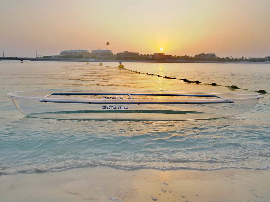 Dubai: Clear Kayaking Experience with Burj Khalifa View - What you can see from the water