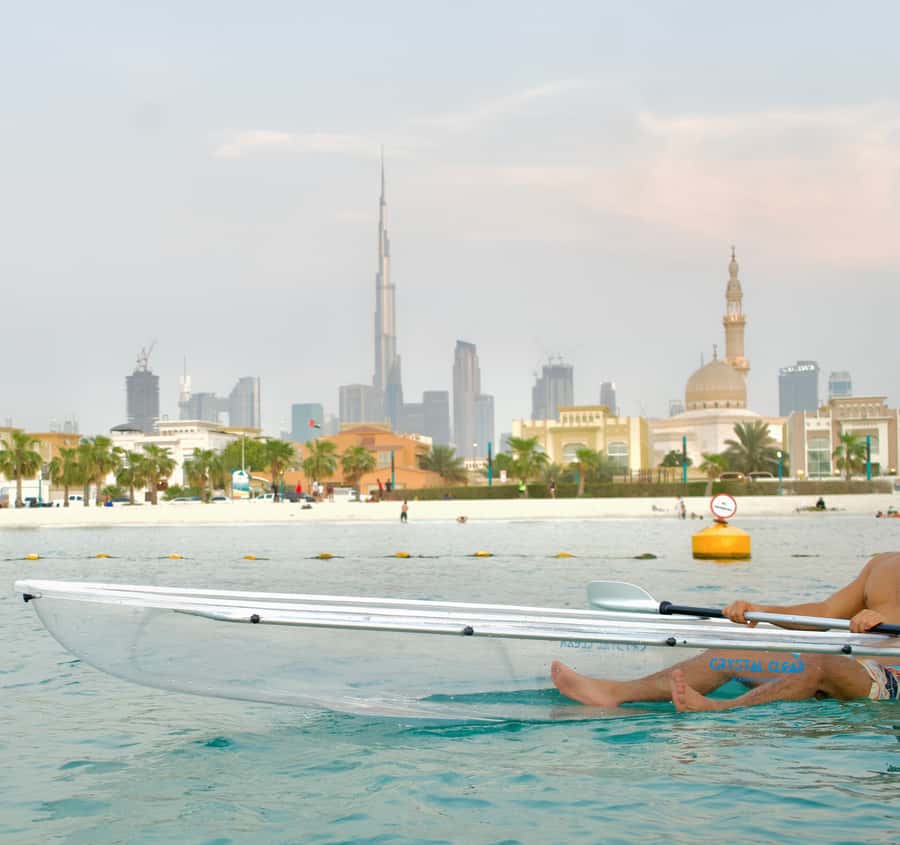 Dubai: Clear Kayaking Experience with Burj Khalifa View - Is $41 good value?