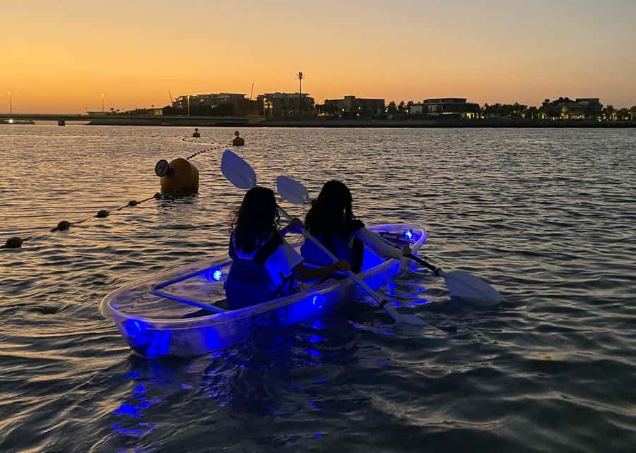 Dubai: Night Kayaking Tour - Starting at Crystal Clear Watersports and Jumeirah Fishing Harbor