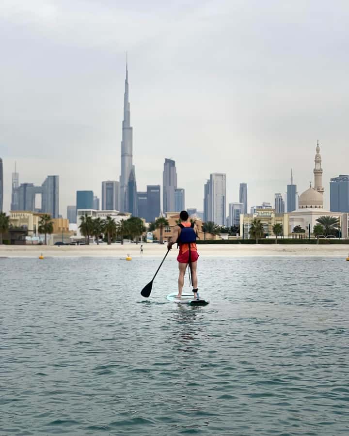 Dubai: Stand-Up Paddle Boarding with Burj Khalifa View - Key points to know before you book