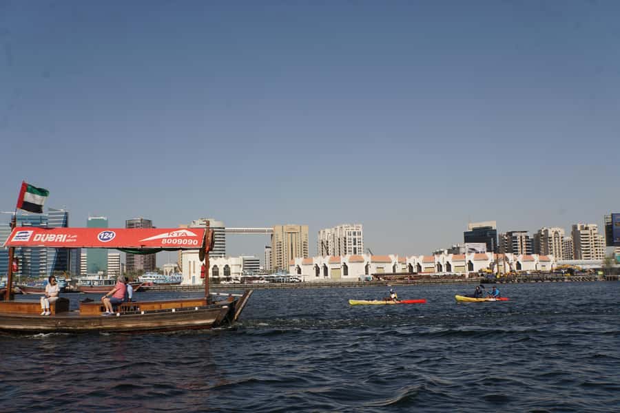 Dubai: Sunset/Night Dubai Creek Kayak Tour - Finding Dubai Creek Marina