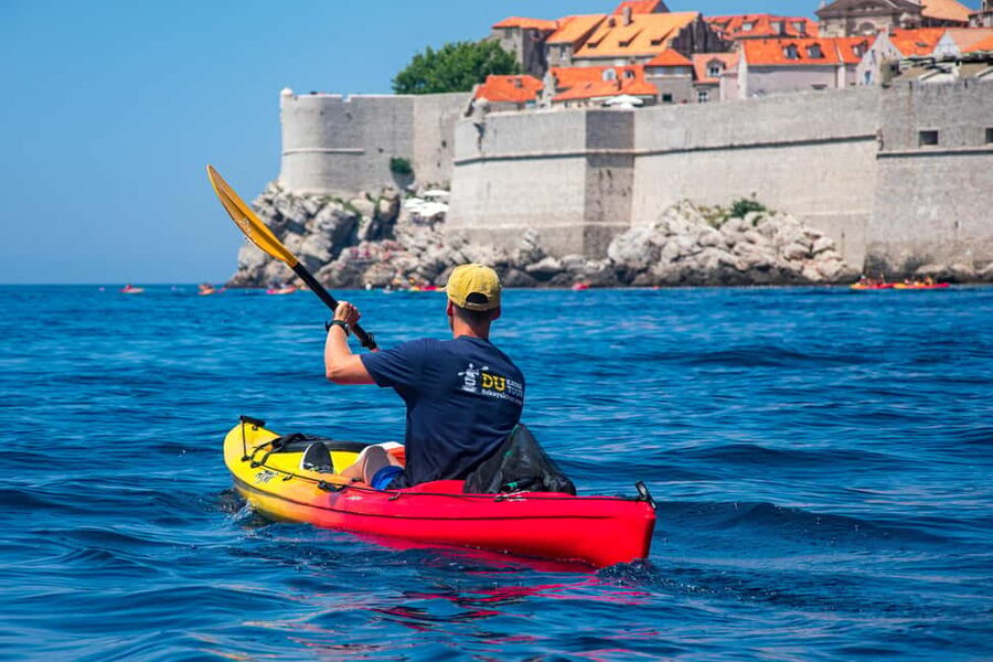 Dubrovnik: 2- or 3-Hour Morning Sea Kayaking & Snorkel Tour - Starting at Pile Bay and learning the basics
