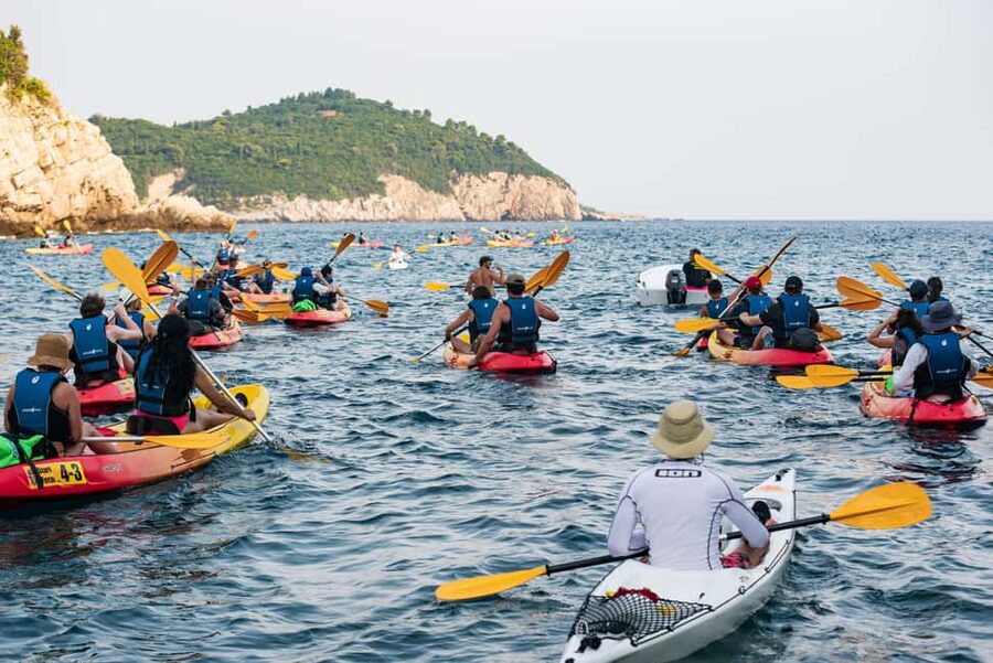 Dubrovnik: Guided Sea Kayaking and Snorkeling Tour - Betina Cave and the best water stop