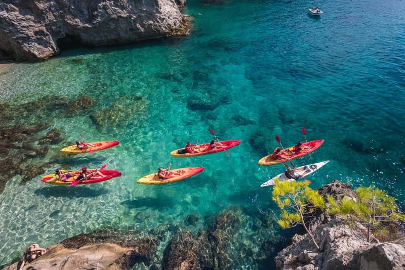 Dubrovnik: Sea Kayaking&Snorkelling Guided Day/Sunset Tours - Choosing between morning, afternoon, and sunset