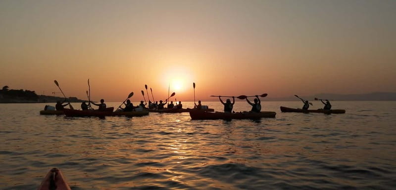 Dubrovnik: Sea Kayaking&Snorkelling Guided Day/Sunset Tours - Finding the beach below Pile Bay