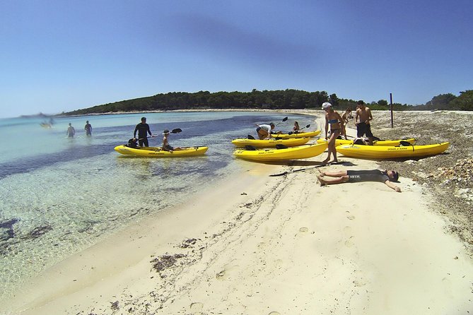 Dugi Otok - full day kayak adventure - Brbinjscica Bay, Cliffs, and the Dragon Eye Pool