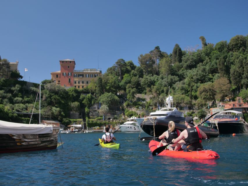 Easy Kayak Tour to Portofino with Optional Snorkeling - From Niasca Beach to the Portofino Harbor