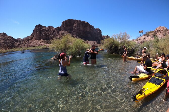 Emerald Cave Express Kayak Tour with Scenic & Historic Stops - Backing into the Emerald Cave