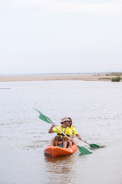 Empuriabrava: kayak trip - The optional sea route by Aiguamolls de l’Empordà