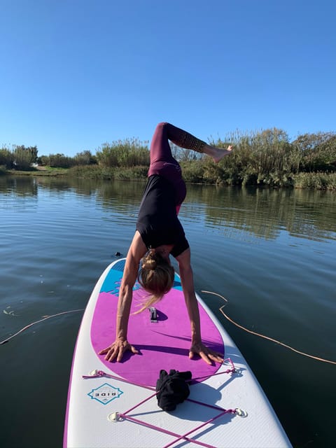 Empuriabrava: SUP Yoga class - Small details that improve the experience